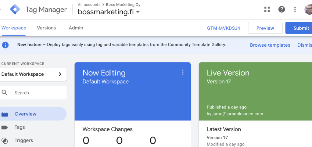 Mikä on Google Tag Manager ja mihin sitä tarvitaan